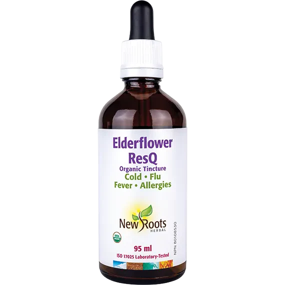 New Roots Elderflower ResQ Organic Tincture - Image 2