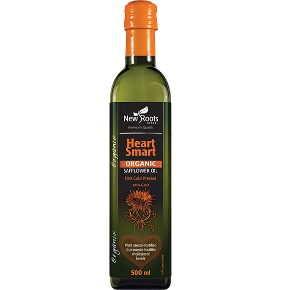 New Roots Heart Smart Organic Safflower Oil 500ml