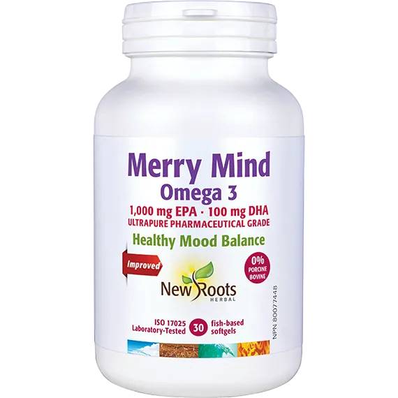 New Roots Merry Mind Omega 3