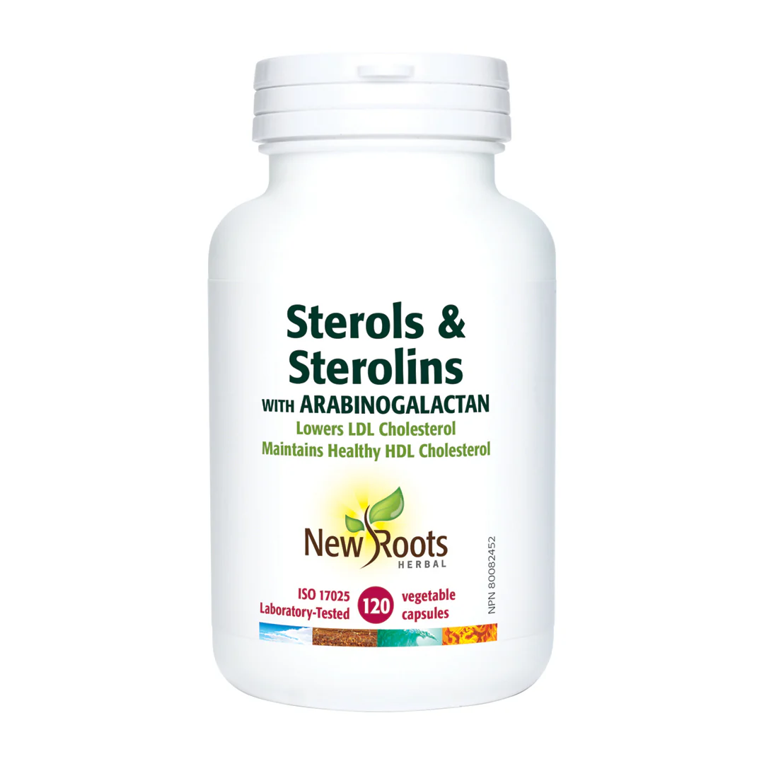 New Roots Sterols & Sterolins with Arabinogalactan