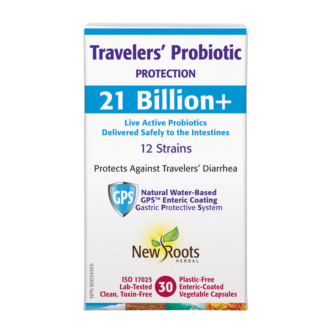 New Roots Travelers’ Probiotic