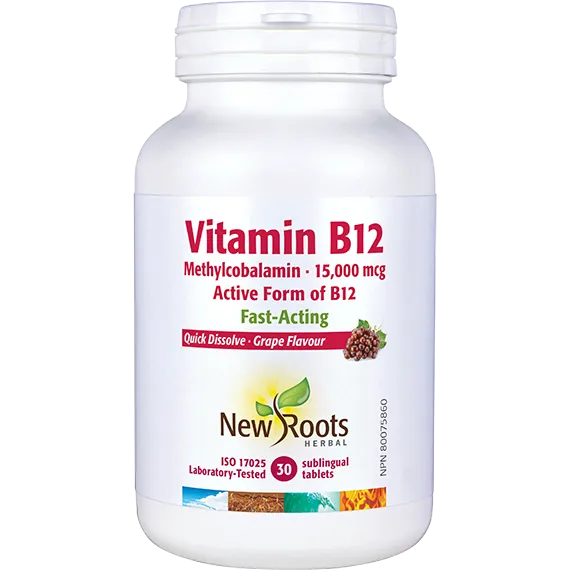 New Roots Vitamin B12 Methylcobalamin - Image 3