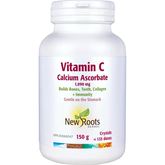 New Roots Vitamin C Calcium Ascorbate