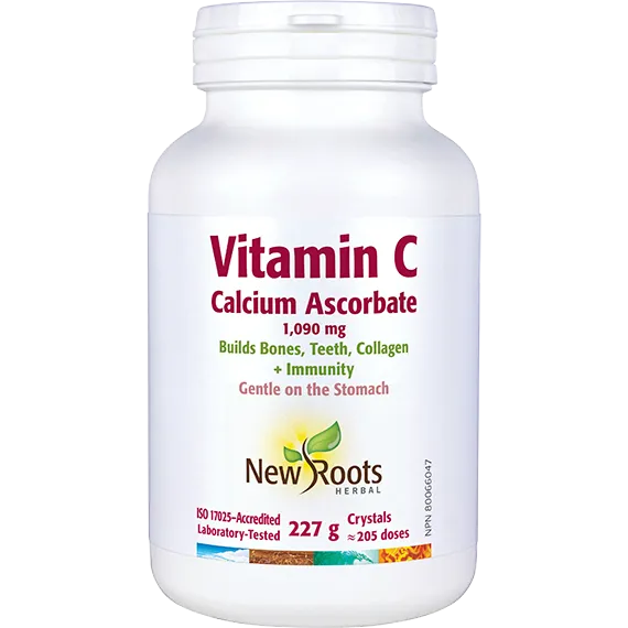 New Roots Vitamin C Calcium Ascorbate - Image 2