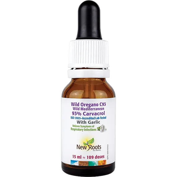 New Roots Wild Oregano C93 With Garlic