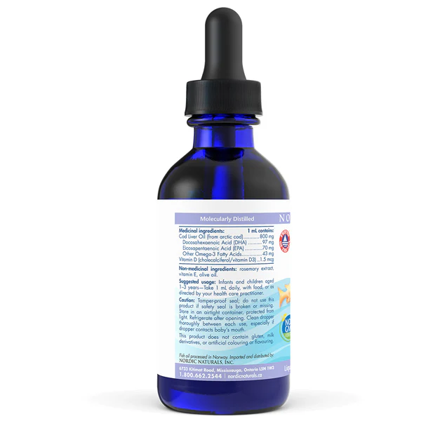 Nordic Naturals Baby's DHA 60ml - Image 2