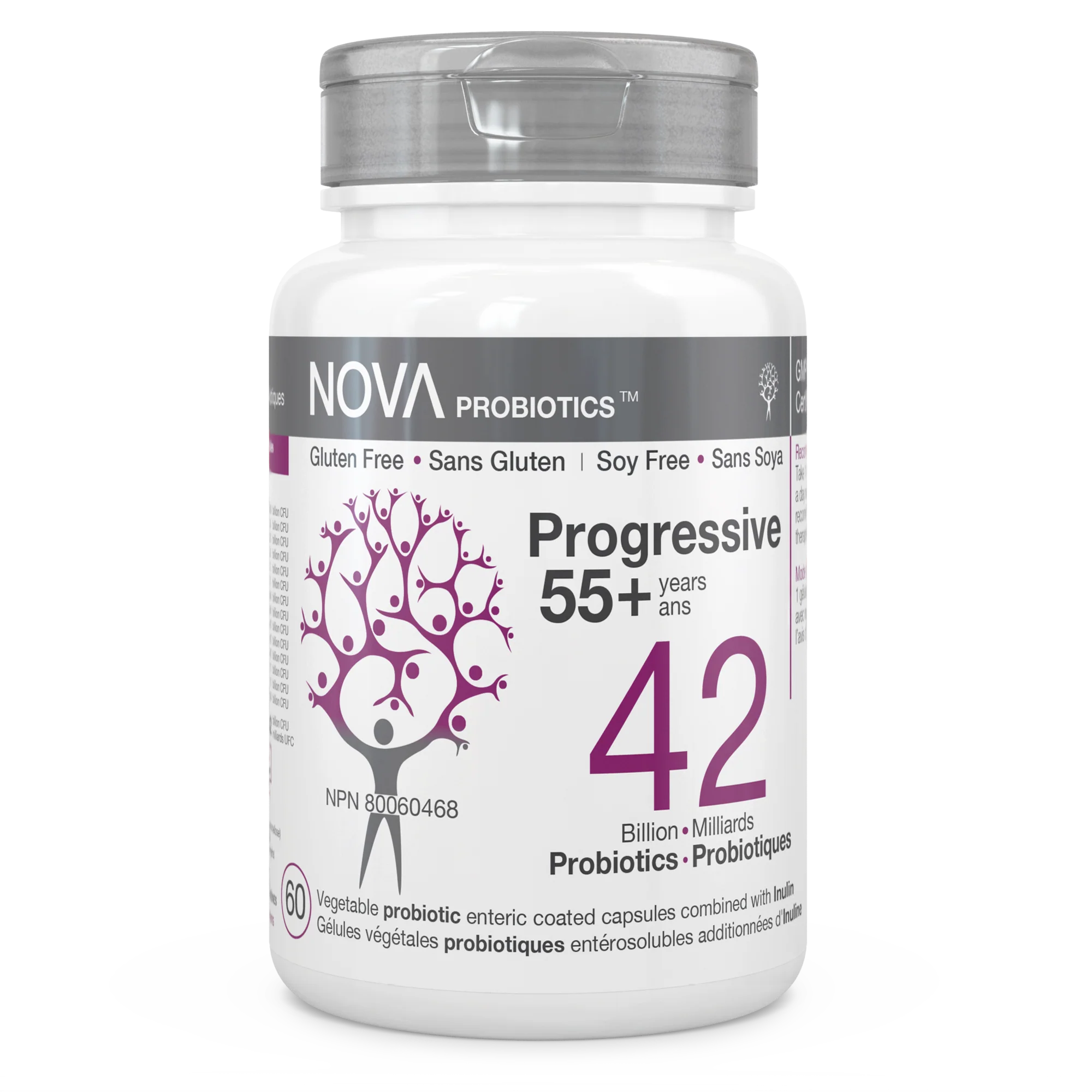 Nova Probiotics Progressive 55+ 42B 60 VCaps