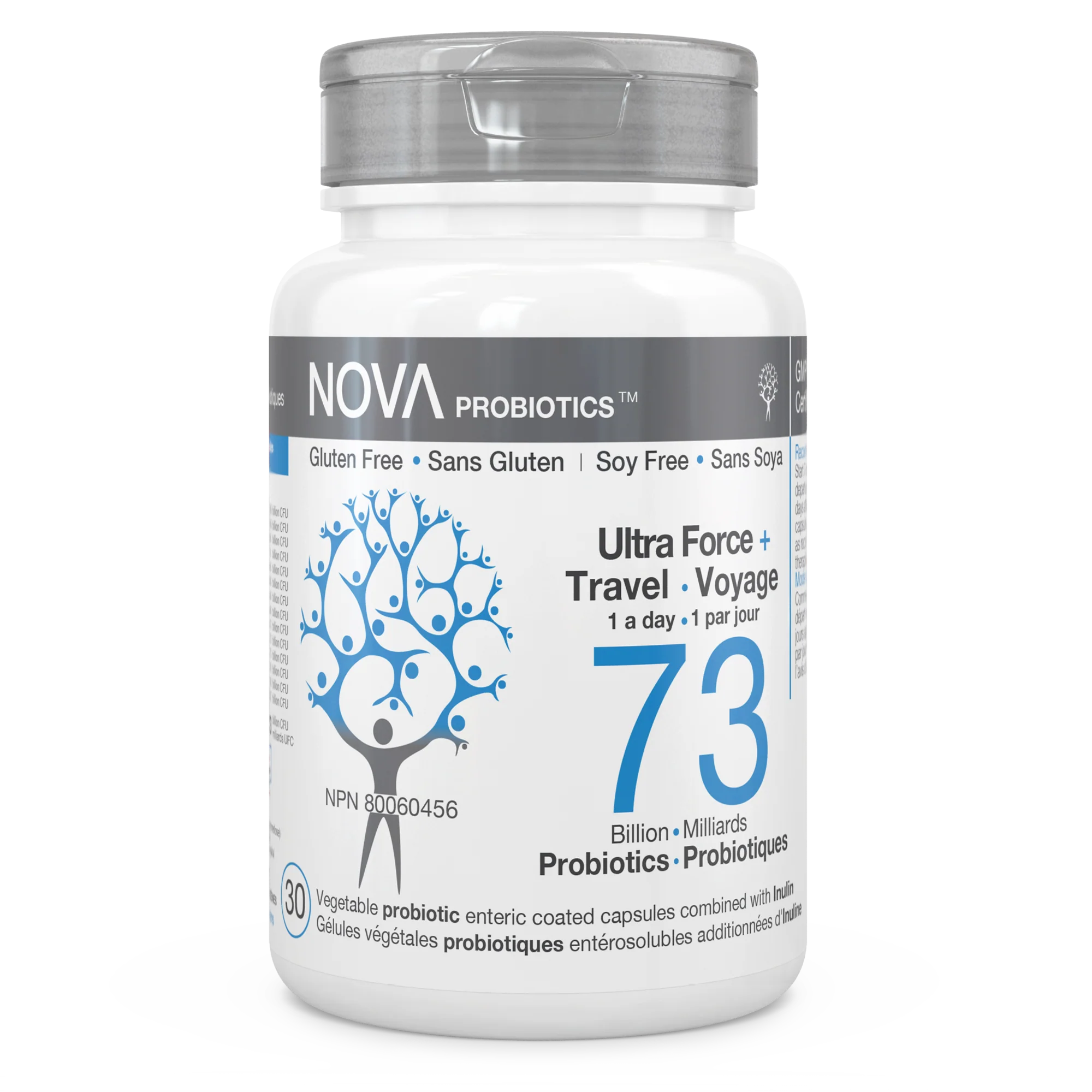 Nova Probiotics Ultra Strength & Travel 73B 30 VCaps