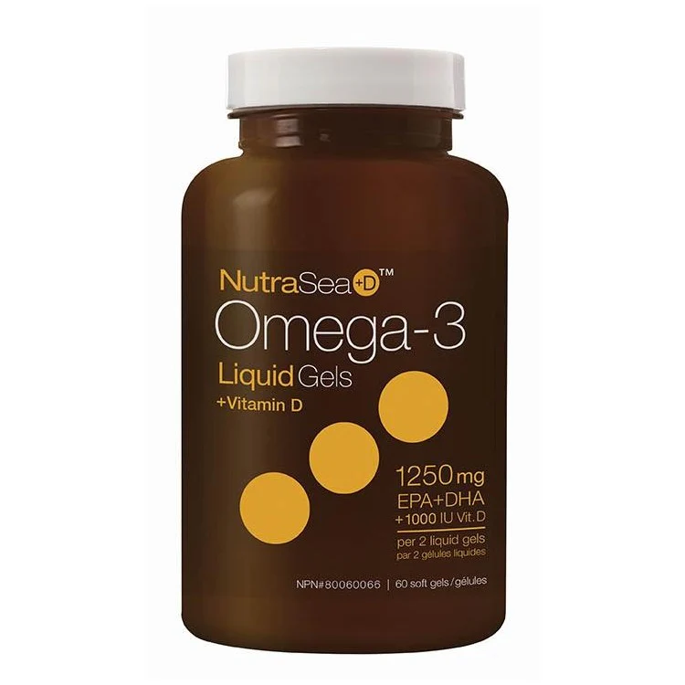 Nutrasea+d Omega-3 60sgs