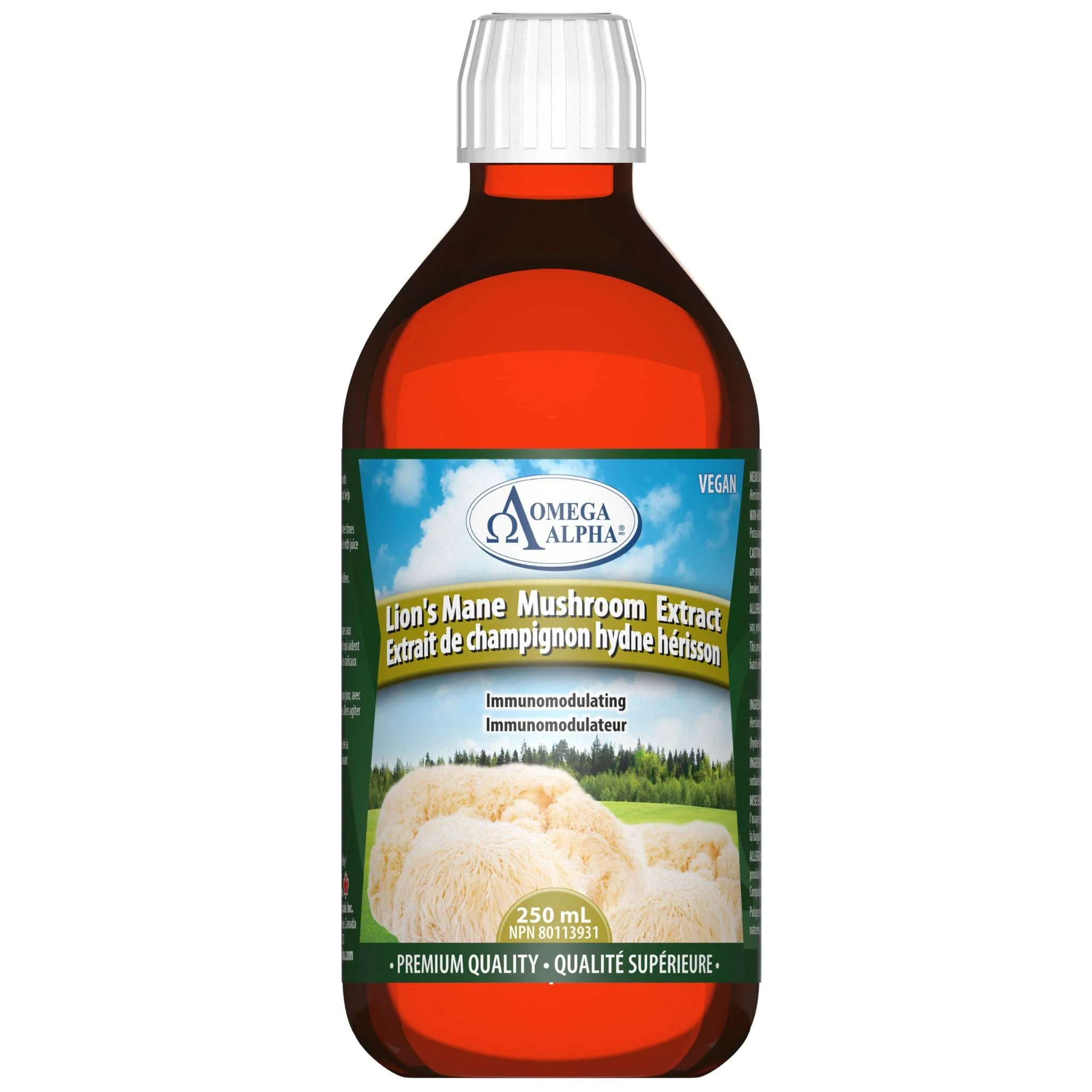 Omega Alpha Lion?s Mane Mushroom Extract 250ml