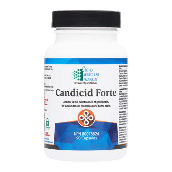 Ortho Molecular Products Candicid Forte 90 Caps