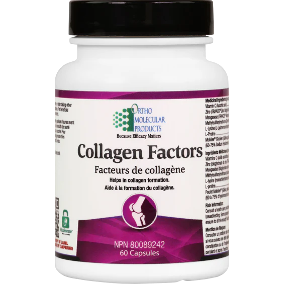Ortho Molecular Products Collagen Factors 60 Caps