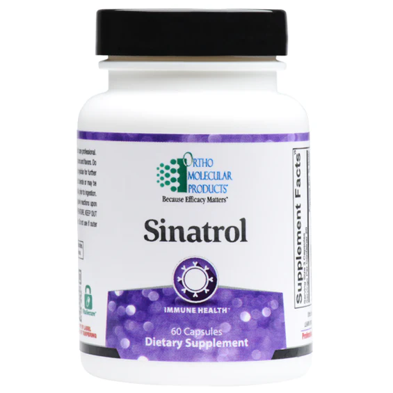 Ortho Molecular Products Sinatrol 60 Caps
