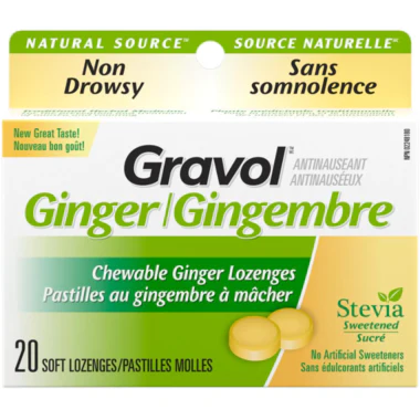 OTC Gravol Ginger 20 Chews
