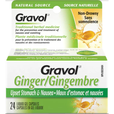 OTC Gravol Ginger 24 Sgs