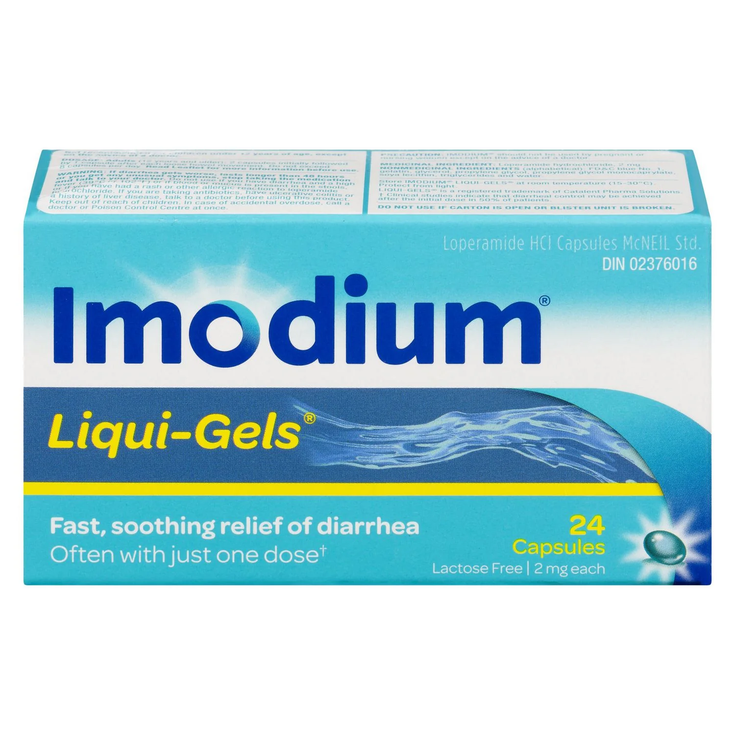OTC Imodium Diarrhea Relief 24 Sgs