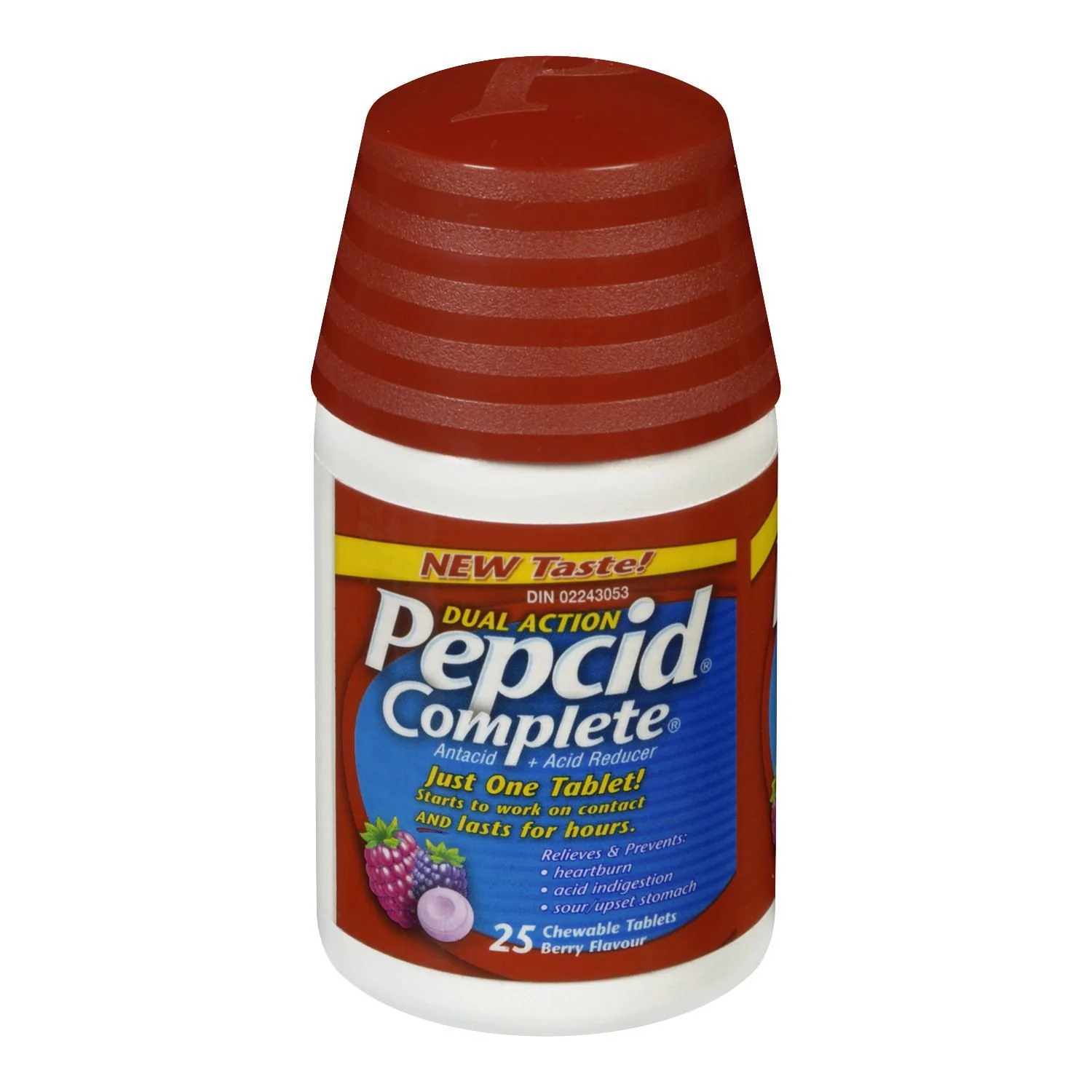 OTC Pepcid Complete Berry 25 Tabs