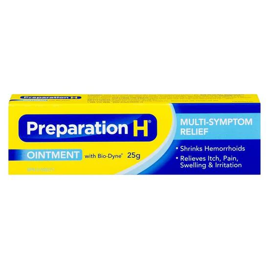 OTC Preparation H Ointment 25g