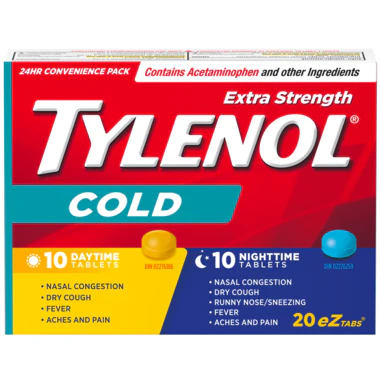 OTC Tylenol Cold Daytime Nightime