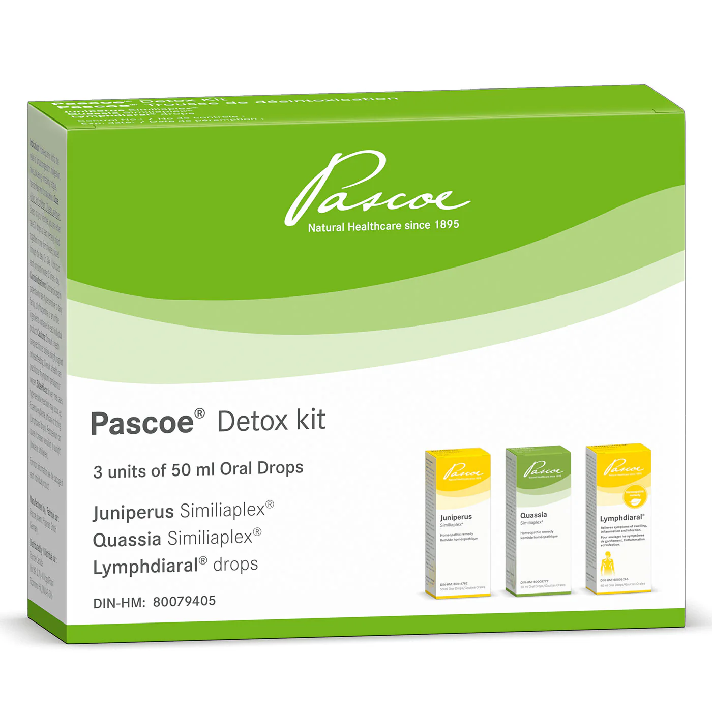 Pascoe Detox Kit (Whole Body Cleanse) 50ml x 3