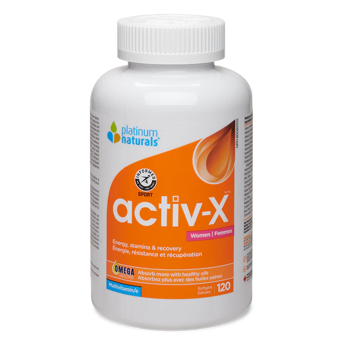 Platinum Naturals Activ-x For Women 120sgs