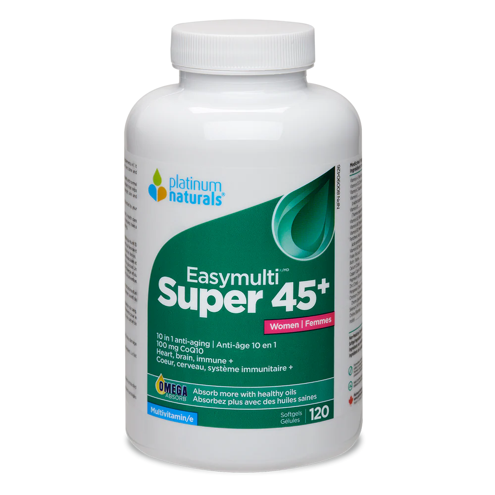 Platinum Naturals Super Easymulti 45+ For Women 120sgs
