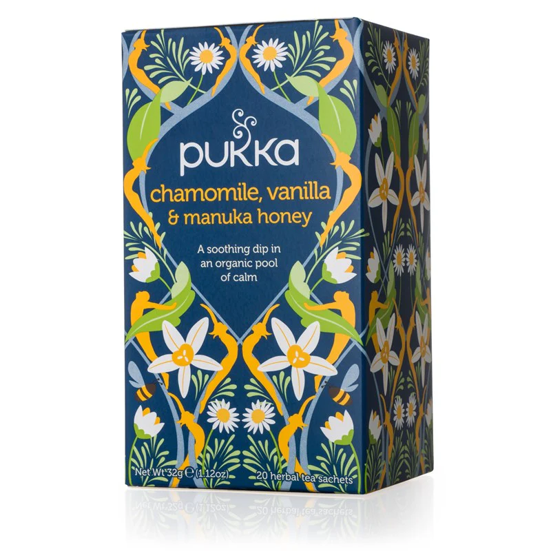 Pukka Chamomile Vanilla & Manuka Honey 20sacs
