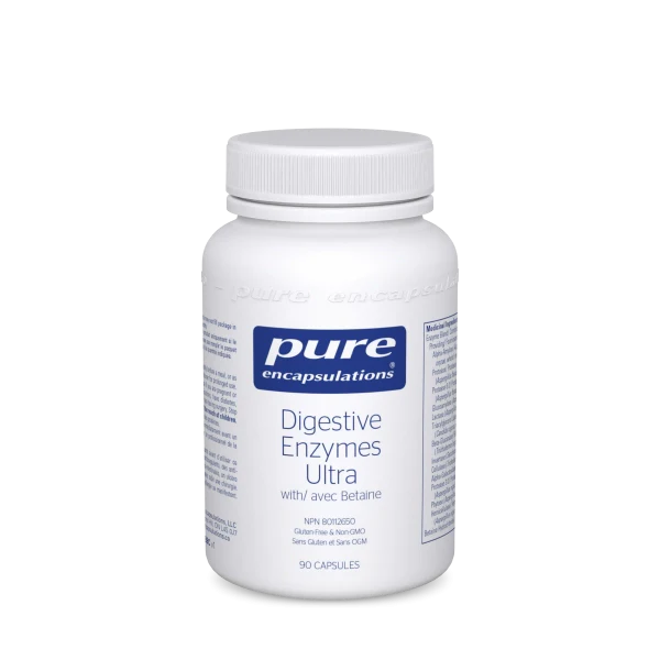 Pure Encapsulations Digestive Enzymes Ultra with Betaine HCL 90caps