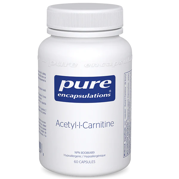 Pure Encapsulations Acetyl-l-Carnitine 60 Caps
