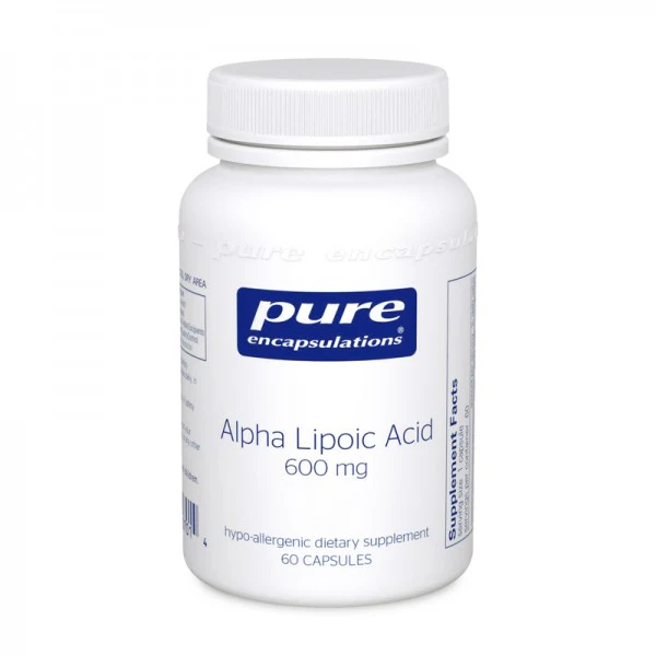 Pure Encapsulations Alpha Lipoic Acid 600mg 60 VCaps