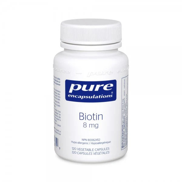 Pure Encapsulations Biotin 8 mg 120 Caps