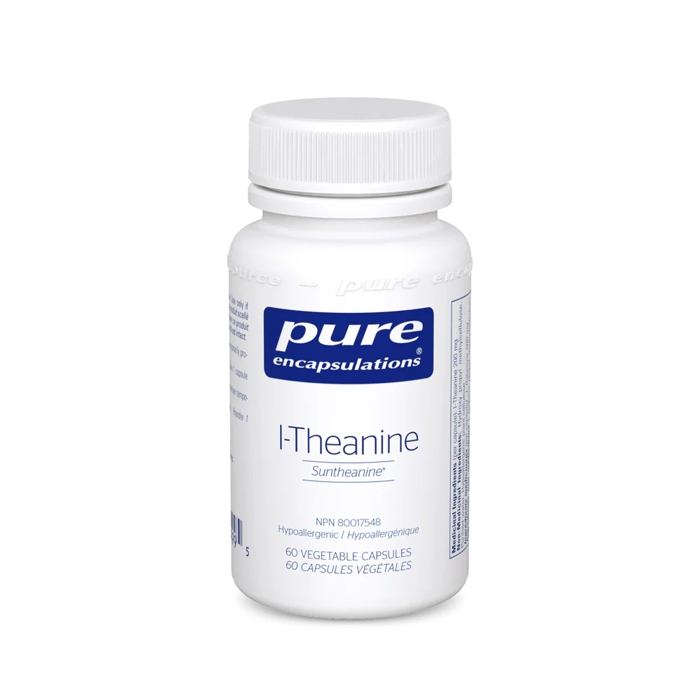 Pure Encapsulations L-Theanine 60 Vcaps