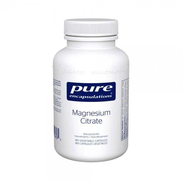 Pure Encapsulations Magnesium Citrate 180 VCaps