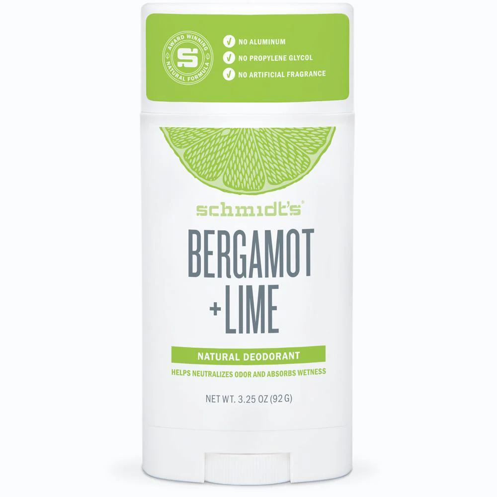 Schmidt's Deodorant Bergamote + Lime