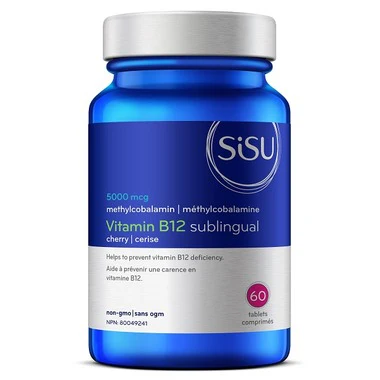 SISU B12 Sublingual 5000mcg 60 Tabs