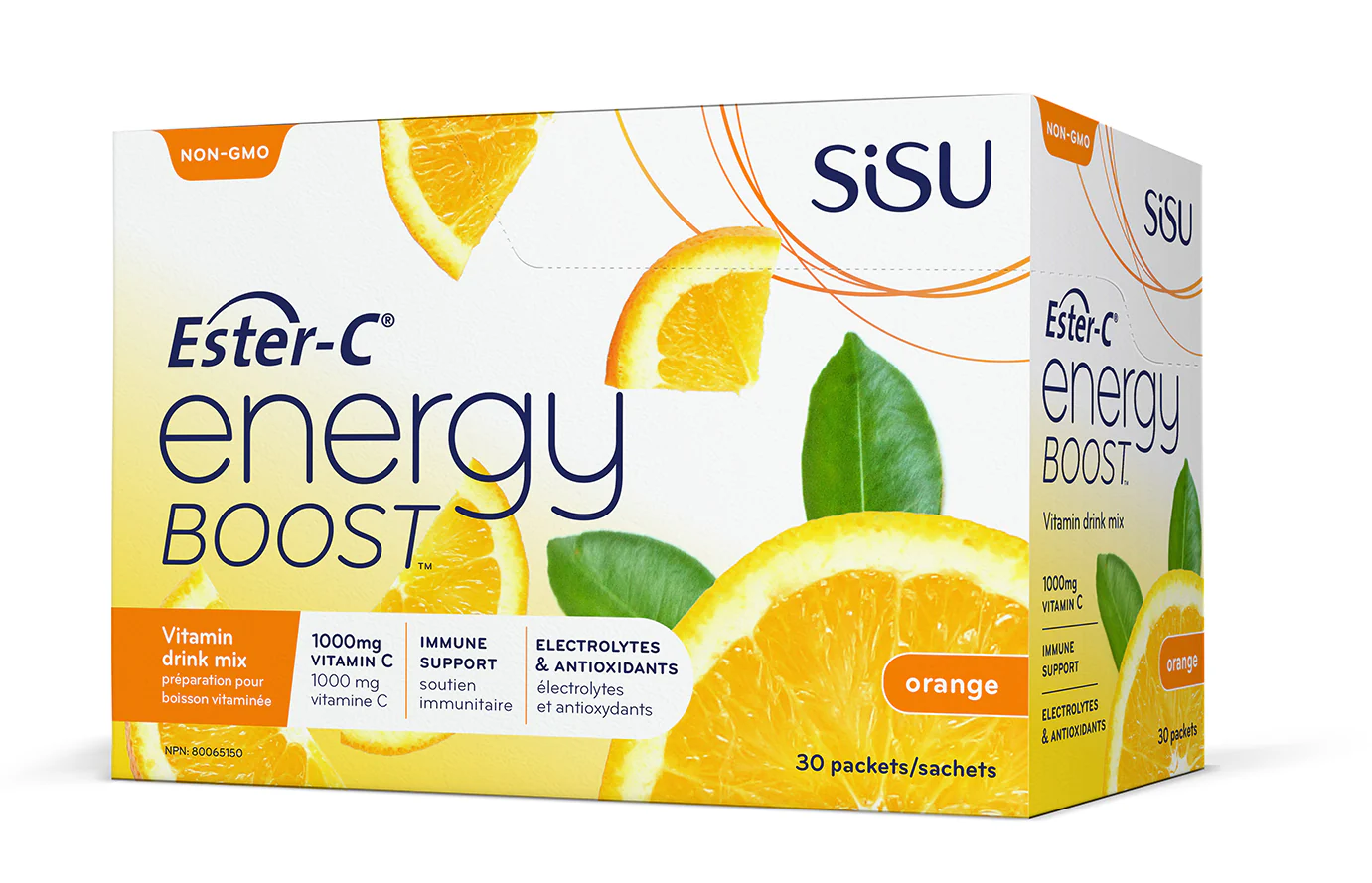 SISU Ester -C Energy Boost Orange 30pks