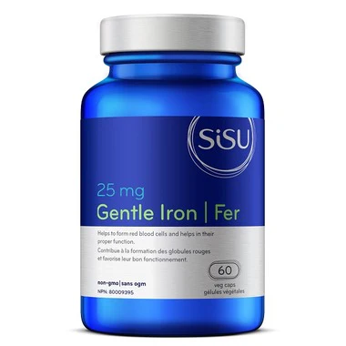 SISU Gentle Iron 25mg 60 VCaps