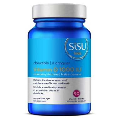 SISU Kids Vitamin D 1000iu 90 Tabs