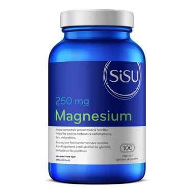 SISU Magnesium 250mg 100 VCaps
