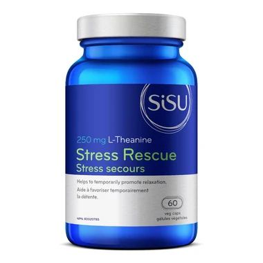 SISU Stress Rescue with 250 mg L-Theanine 60Veggiecaps