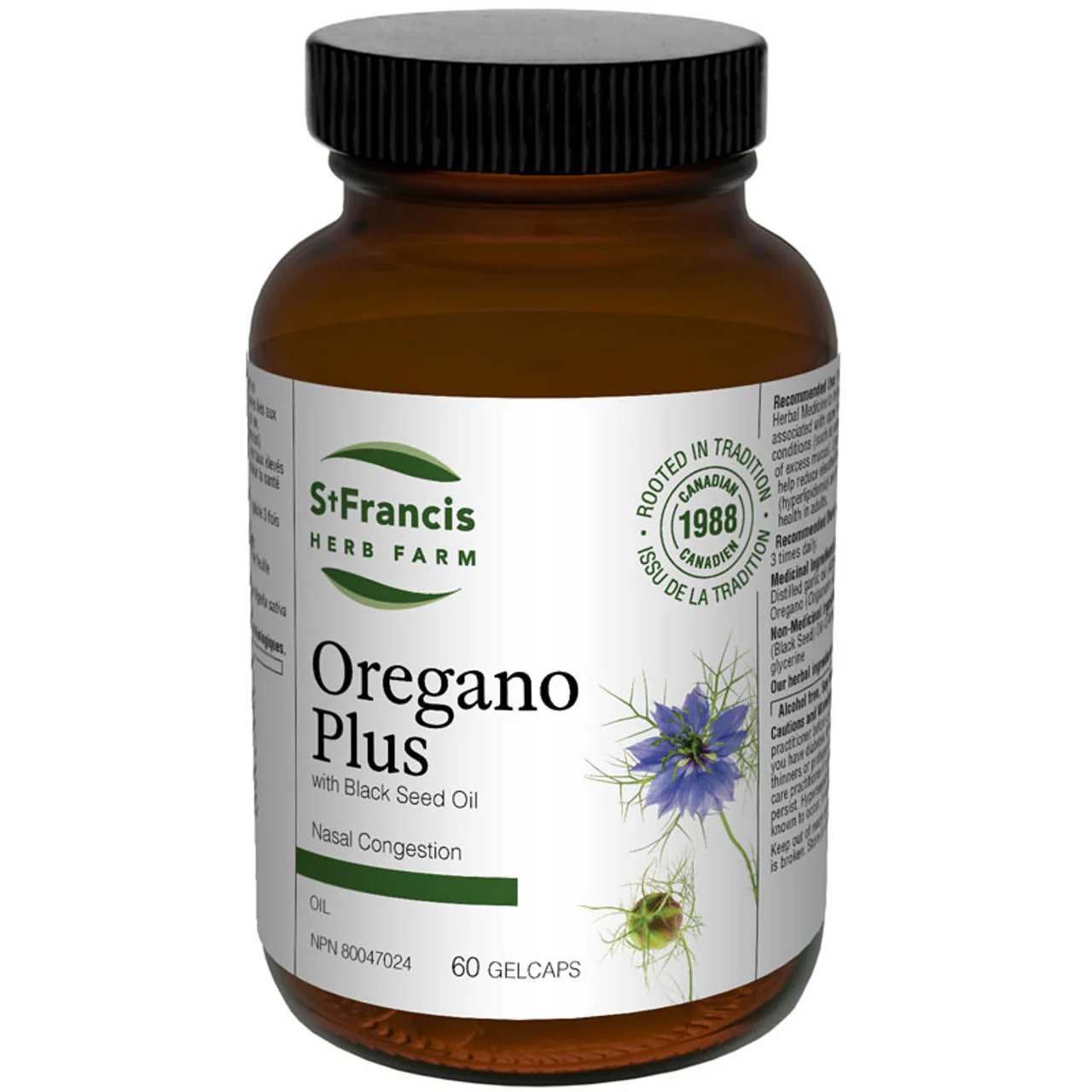 St. Francis Congestion Aid (Formerly Oreganum Plus) 60 VCaps - Image 2