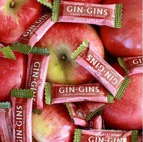 The Ginger People Spicy Apple Chewy Ginger 84g - Image 2