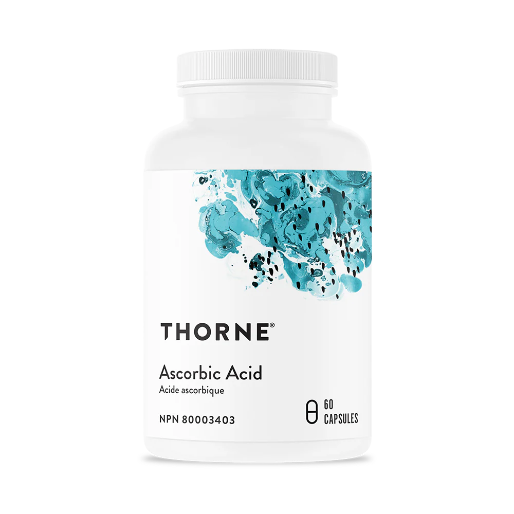 Thorne Ascorbic Acid 60 Caps