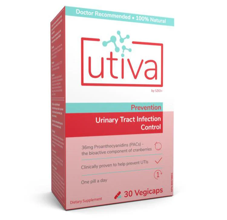 Utiva Prevention Urinary Tract Infection Control 30VCaps